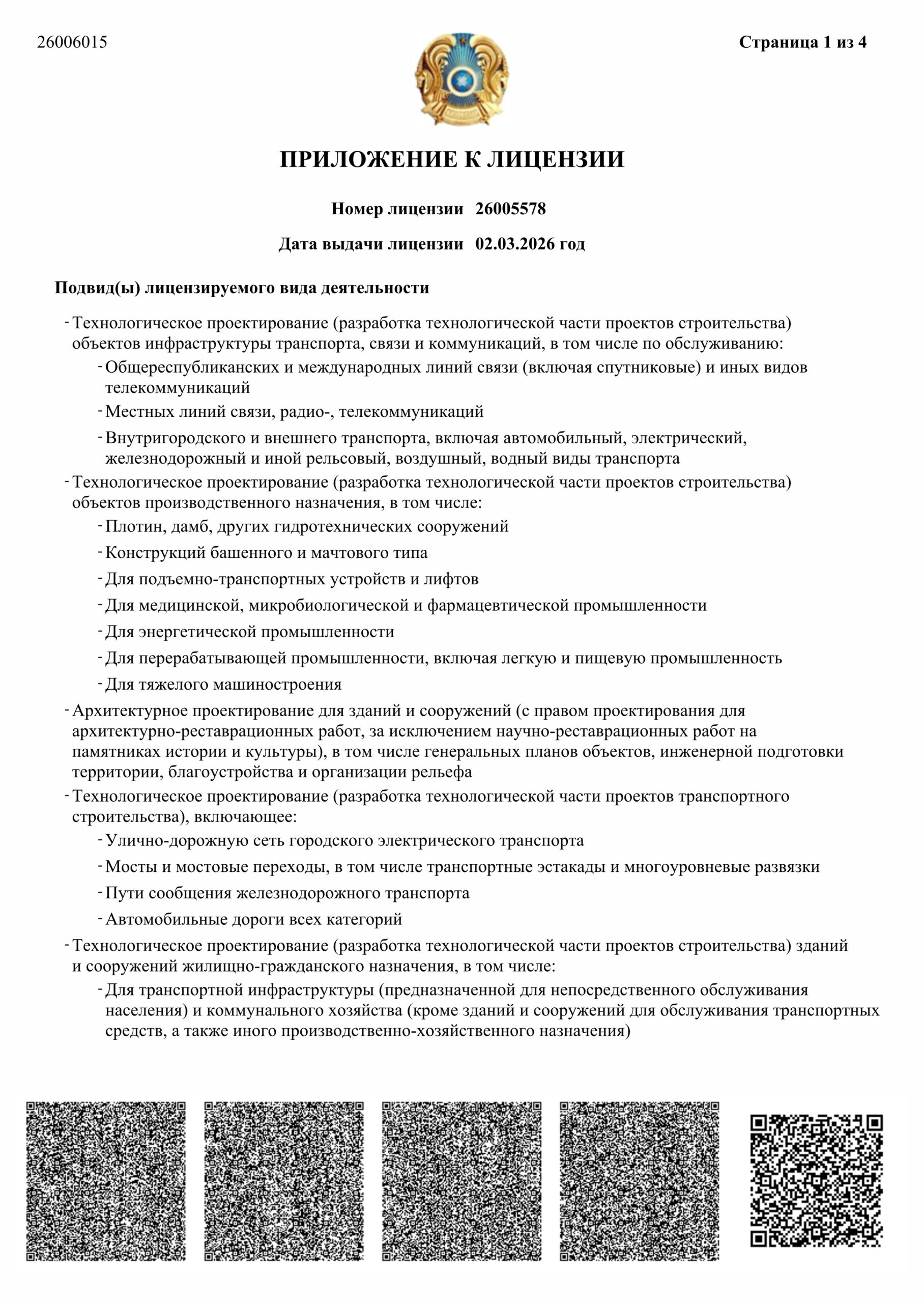 ЛИЦЕНЗИЯ Товарищество с ограниченной ответственностью TELPRO Energy -3